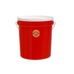 BALDE 2Gl. Color c/ Tapa blanca QPLAST