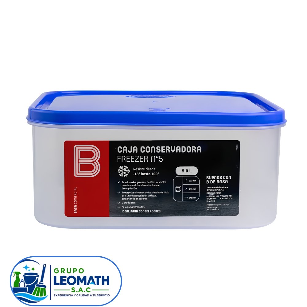 CAJA CONSERVADORA FREEZER # 5 CAJA CONSERVADORA FREEZER # 5 BASA - Imagen 1