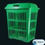 CESTO HOGAR CON RUEDAS QPLAST - Imagen 2