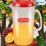 JARRA Q TRANSPARENTE 2.5 LT C/ TAPA COLOR QPLAST - Imagen 3