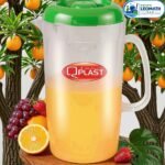 JARRA Q TRANSPARENTE 2.5 LT C/ TAPA COLOR QPLAST - Imagen 4