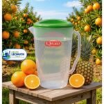 JARRA TRANSPARENTE 5L C/ TAPA COLOR QPLAST - Imagen 4